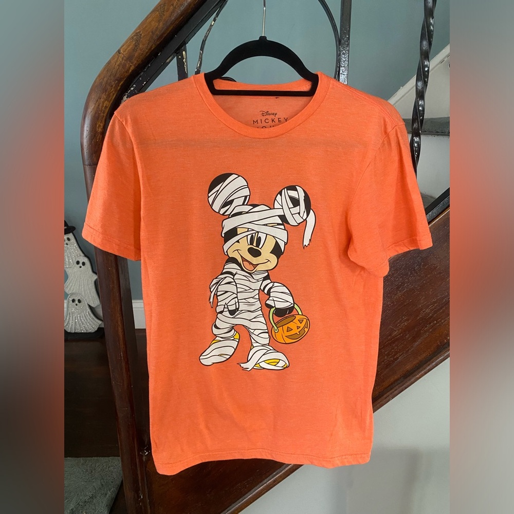 Disney Orange Mickey Mouse Mummy T-Shirt